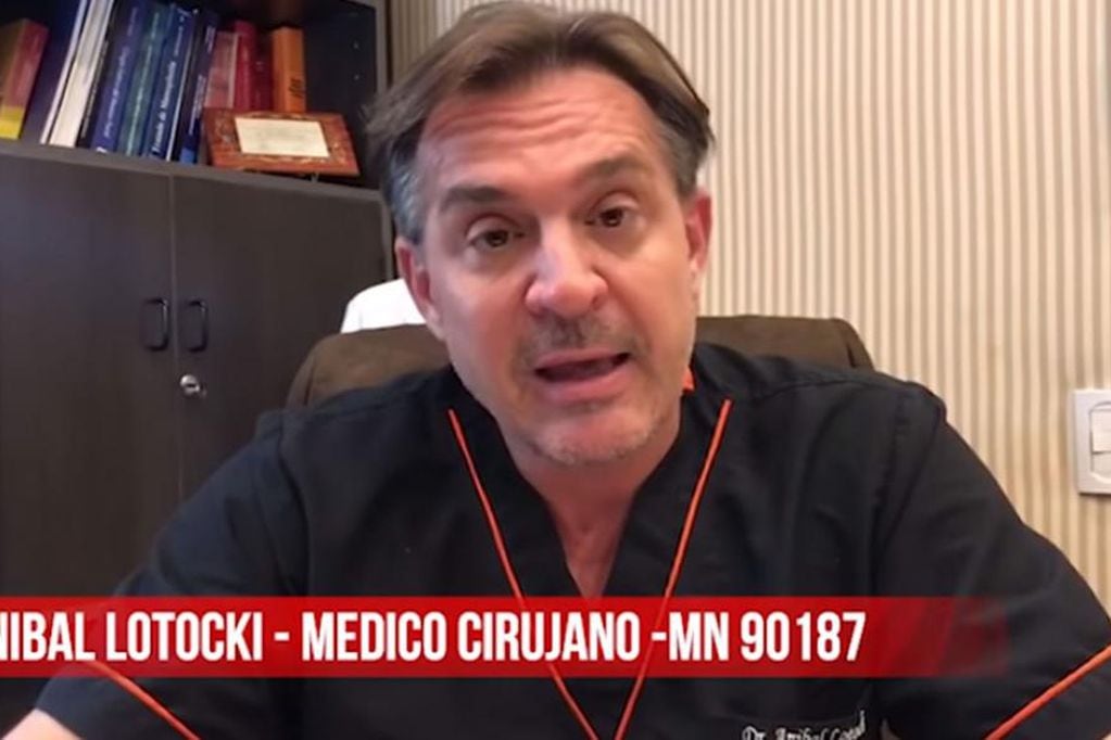 Lotocki, el médico de los famosos, imputado por la muerte de un hombre tras intervención quirúrgica (Captura de video).