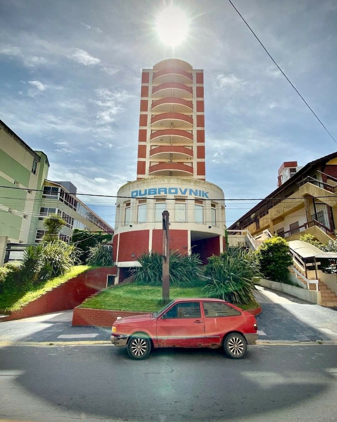 Así era el edificio antes del derrumbe.