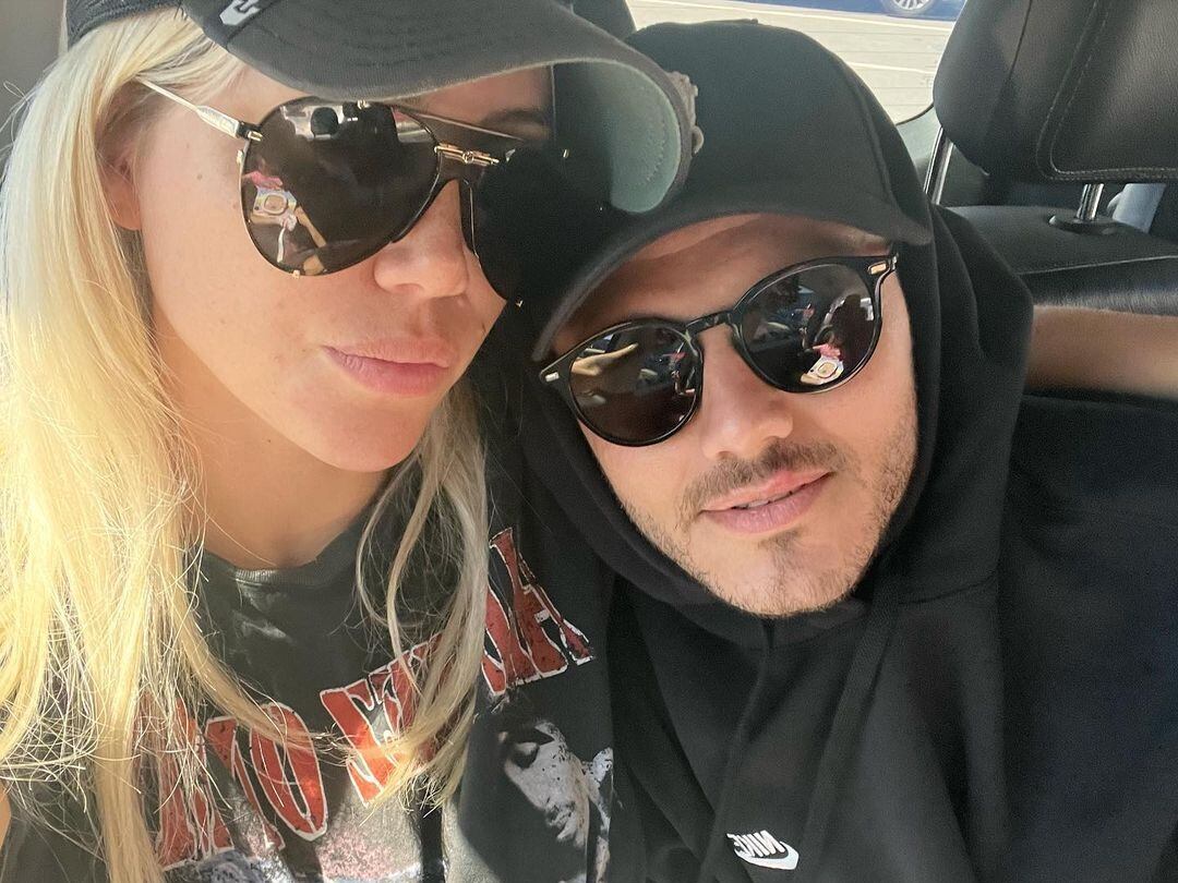 Wanda Nara y Mauro Icardi, reconciliados en Ibiza (Foto: @mauroicardi)