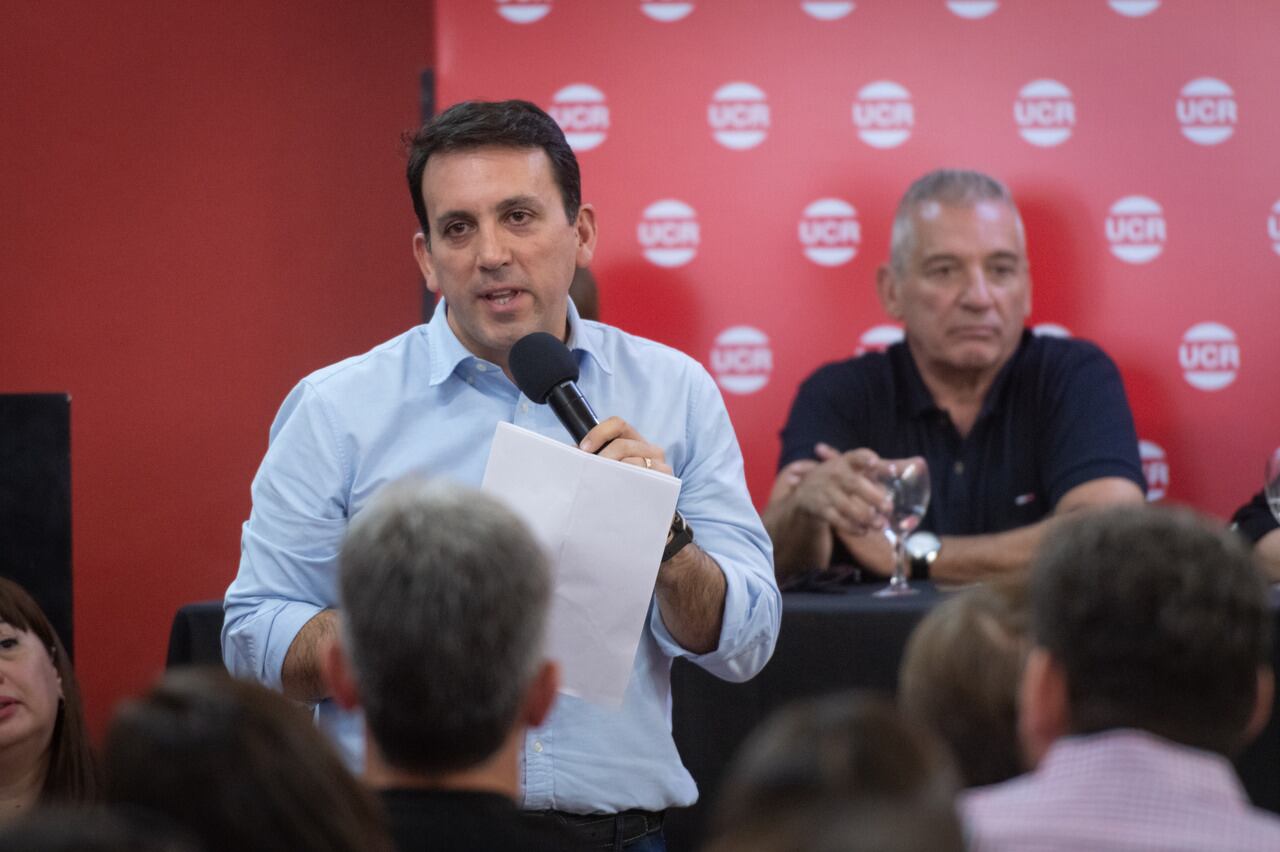 Congreso Ordinario UCR Mendoza, camino a los 40 años de democracia, eligió nuevas autoridades 
 Tadeo Garcia Zalazar

Foto: Ignacio Blanco / Los Andes 