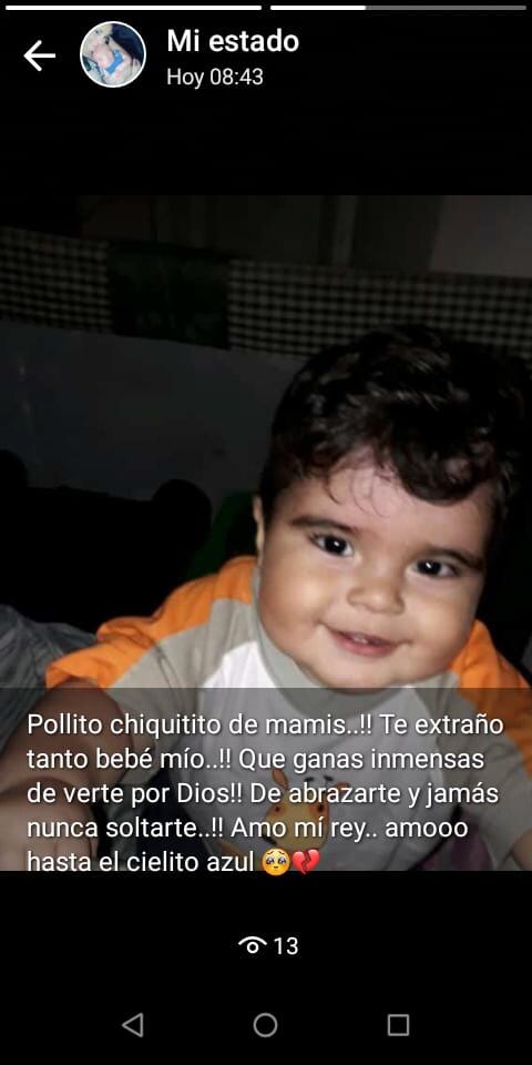 La madre dice que así ha aprendido a mitigar el dolor por la pérdida de su hijo Alan.