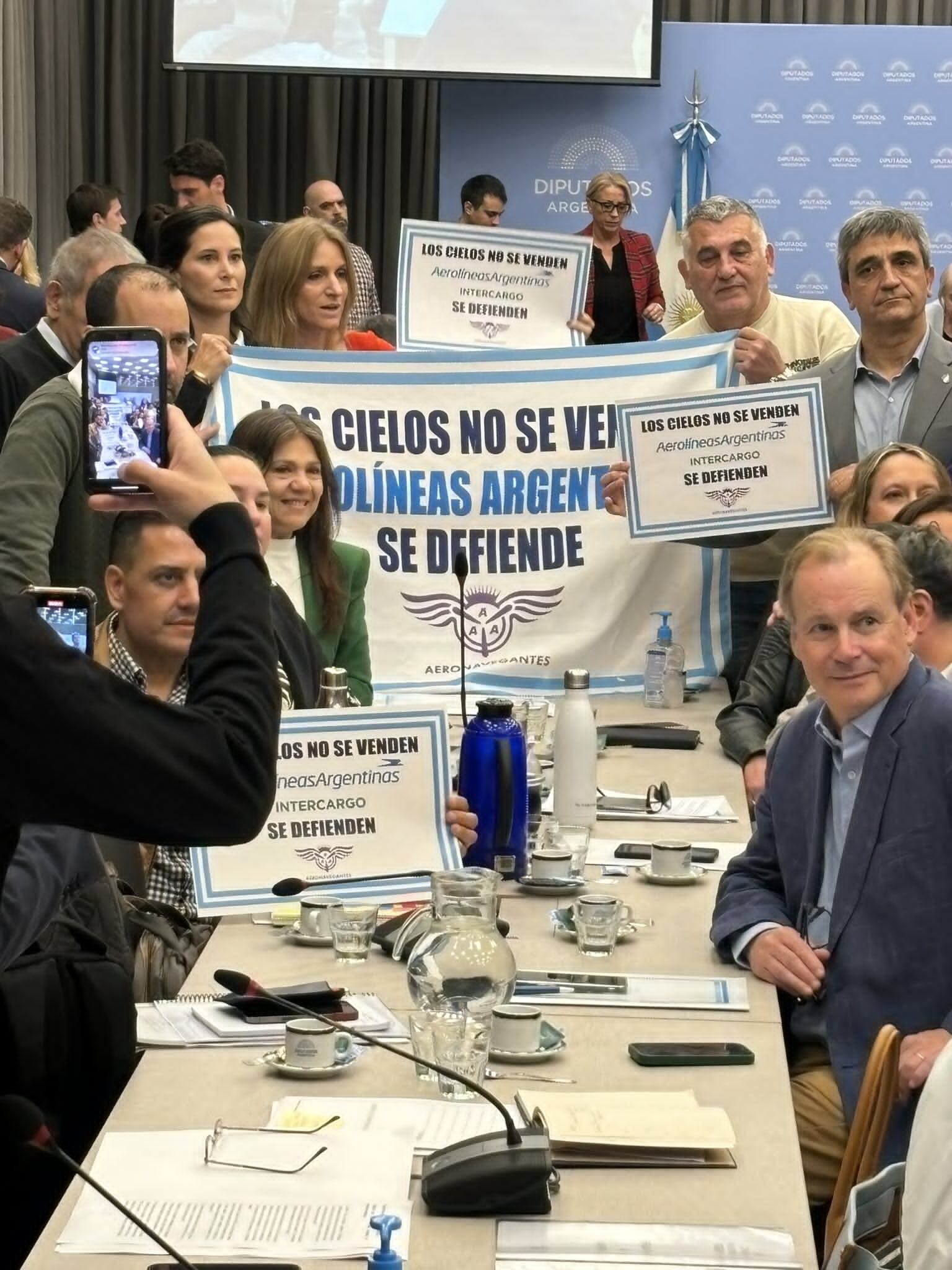 Diputados de Unión por la Patria se resisten a privatizar Aerolíneas Argentinas (Foto gentileza)