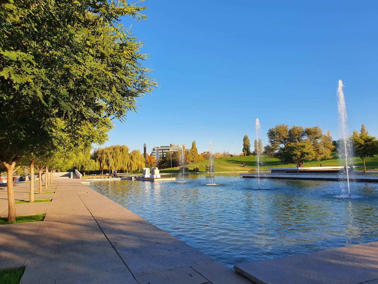 .Parque Central, ciudad de Mendoza