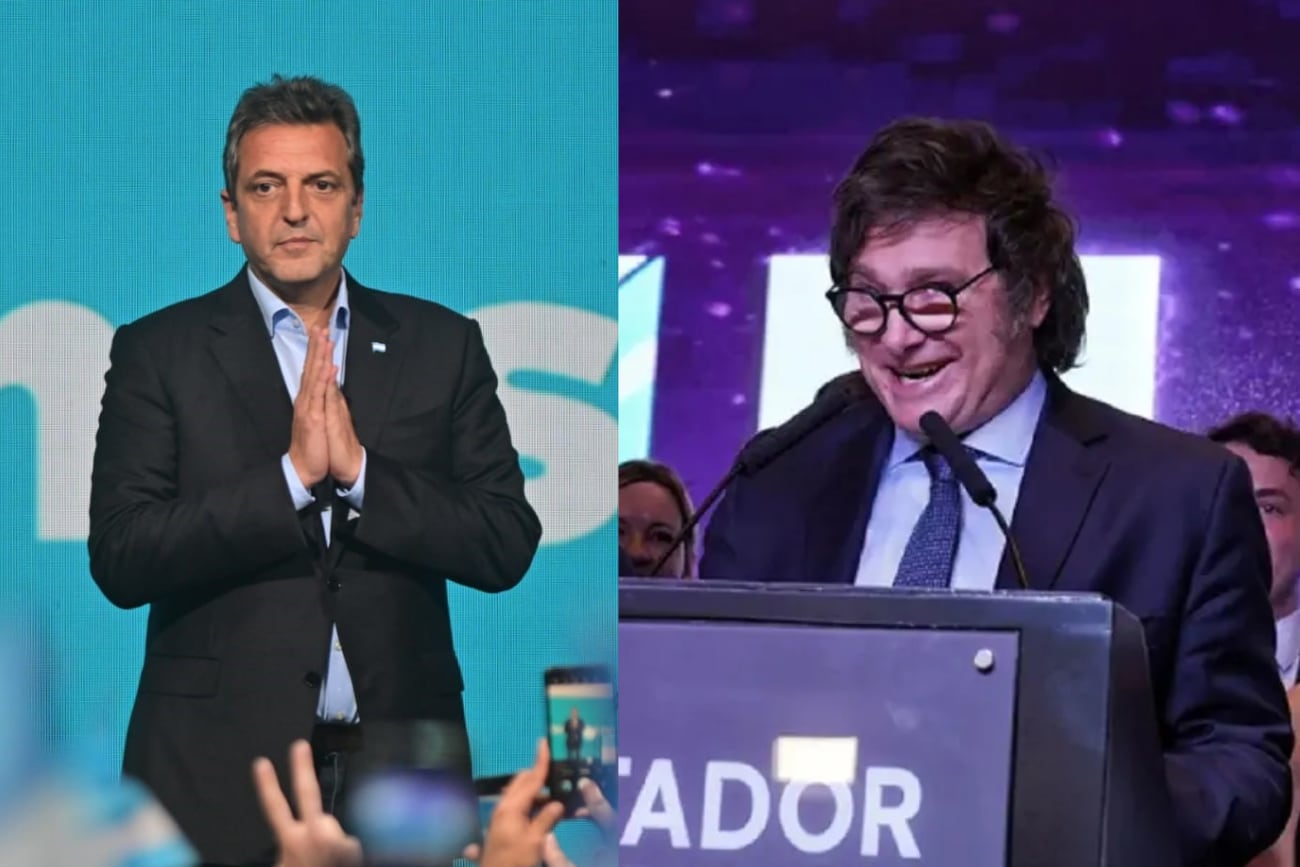 Elecciones. Massa y Milei disputarán la segunda vuelta en noviembre.