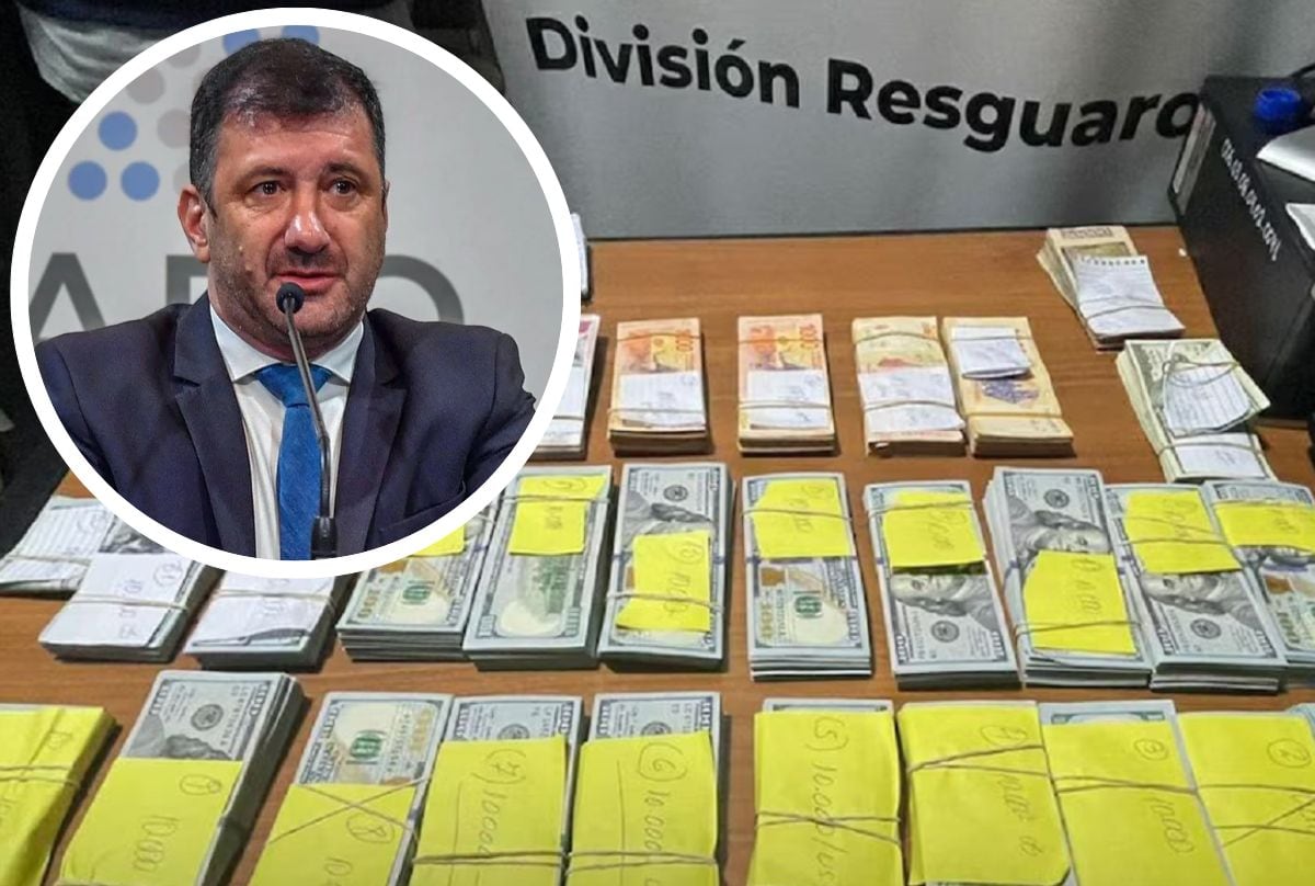 El senador peronista Edgardo Kueider quiso cruzar a Paraguay con USD 200.000 sin declarar y lo detuvieron