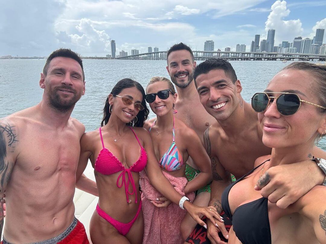 Las exclusivas vacaciones de Lionel Messi y Antonela Roccuzzo con amigos. Gentileza Instagram.