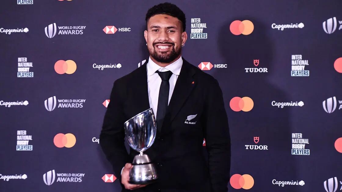 Ardie Savea coronado Jugador del Año de World Rugby,