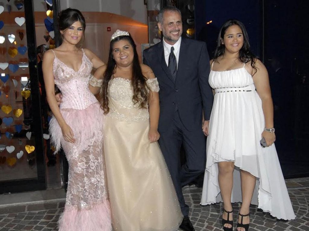 Morena Rial en su fiesta de 15