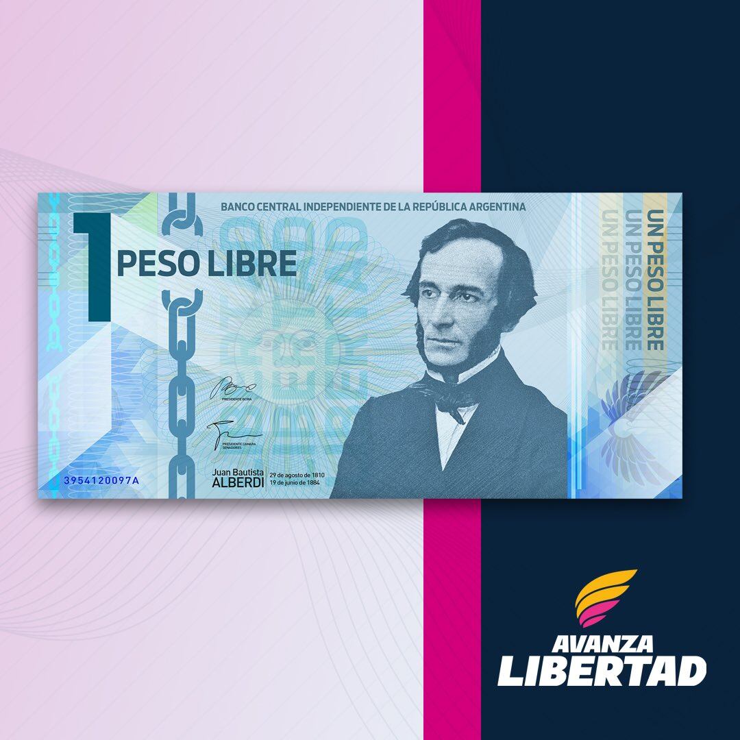 Peso libre - Twitter José Luis Espert