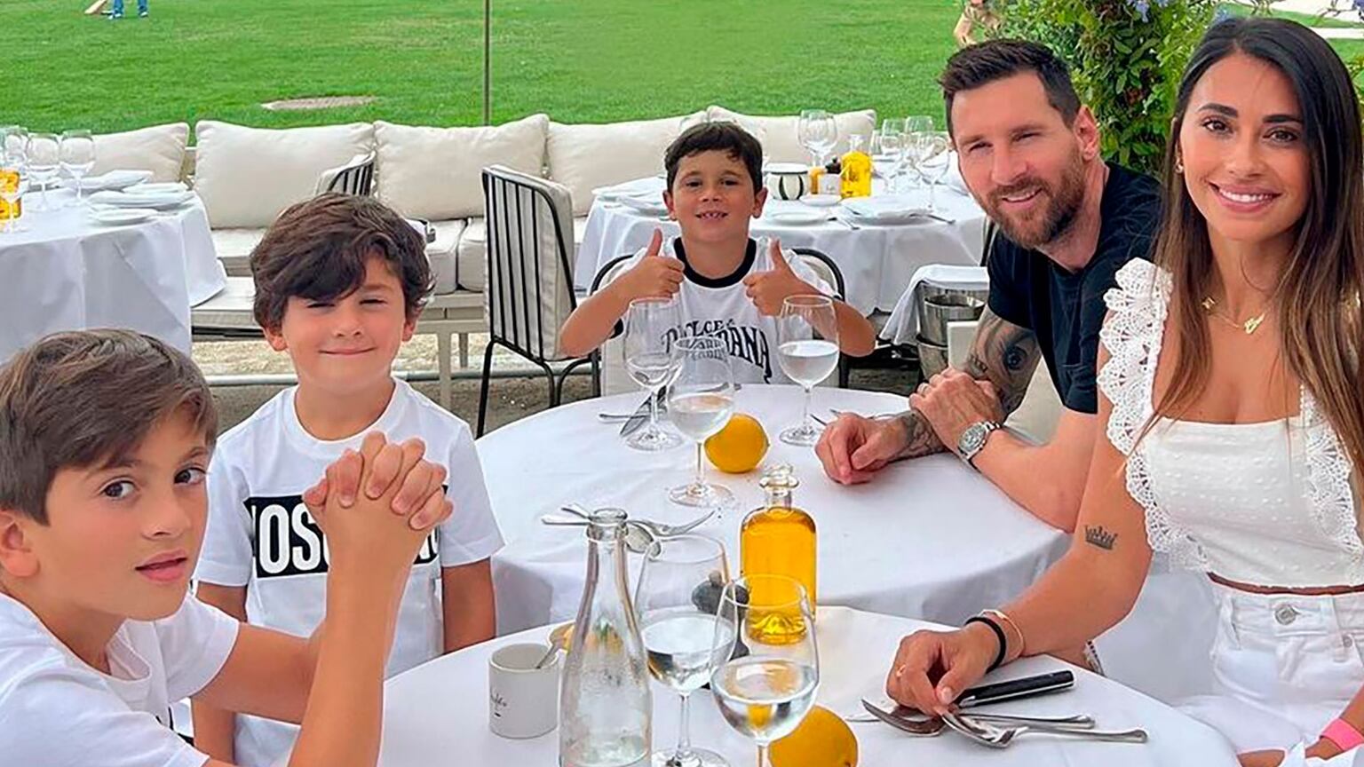 Así se vería la familia Messi si fueran personajes de Pixar