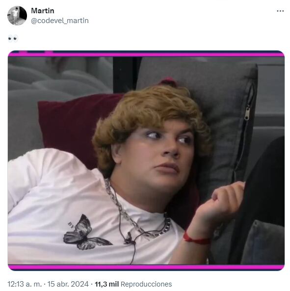 El extraño estornudo de Manzana en Gran Hermano desató una ola de memes