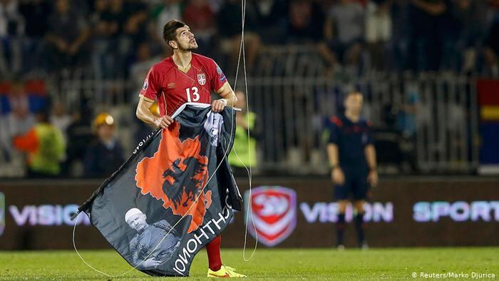 Mucho más que fútbol: el clásico Serbia - Suiza, el festejo provocador y la guerra del dron que casi termina en tragedia. Foto: Twitter @periodistan_