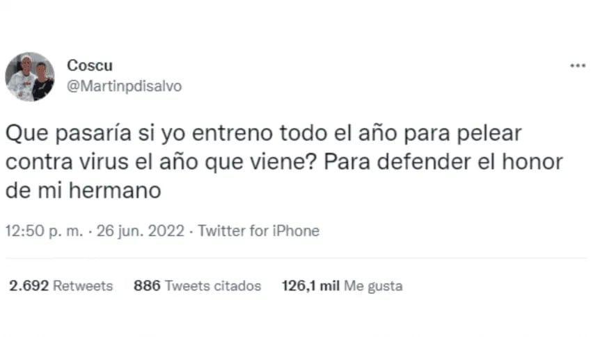 El mensaje que despertó la ilusión de los fans de Coscu