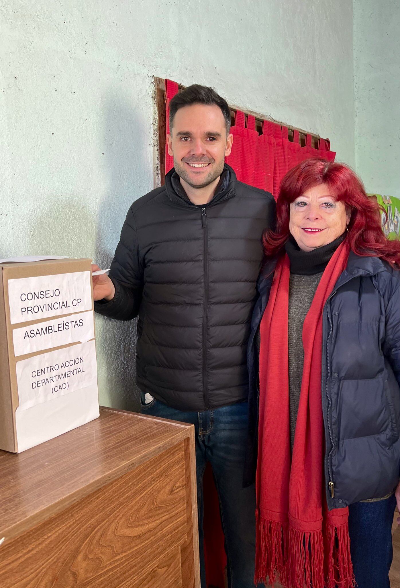 El senador Gabriel Pradines, candidato a presidir el Pro, votó en Guaymallén.