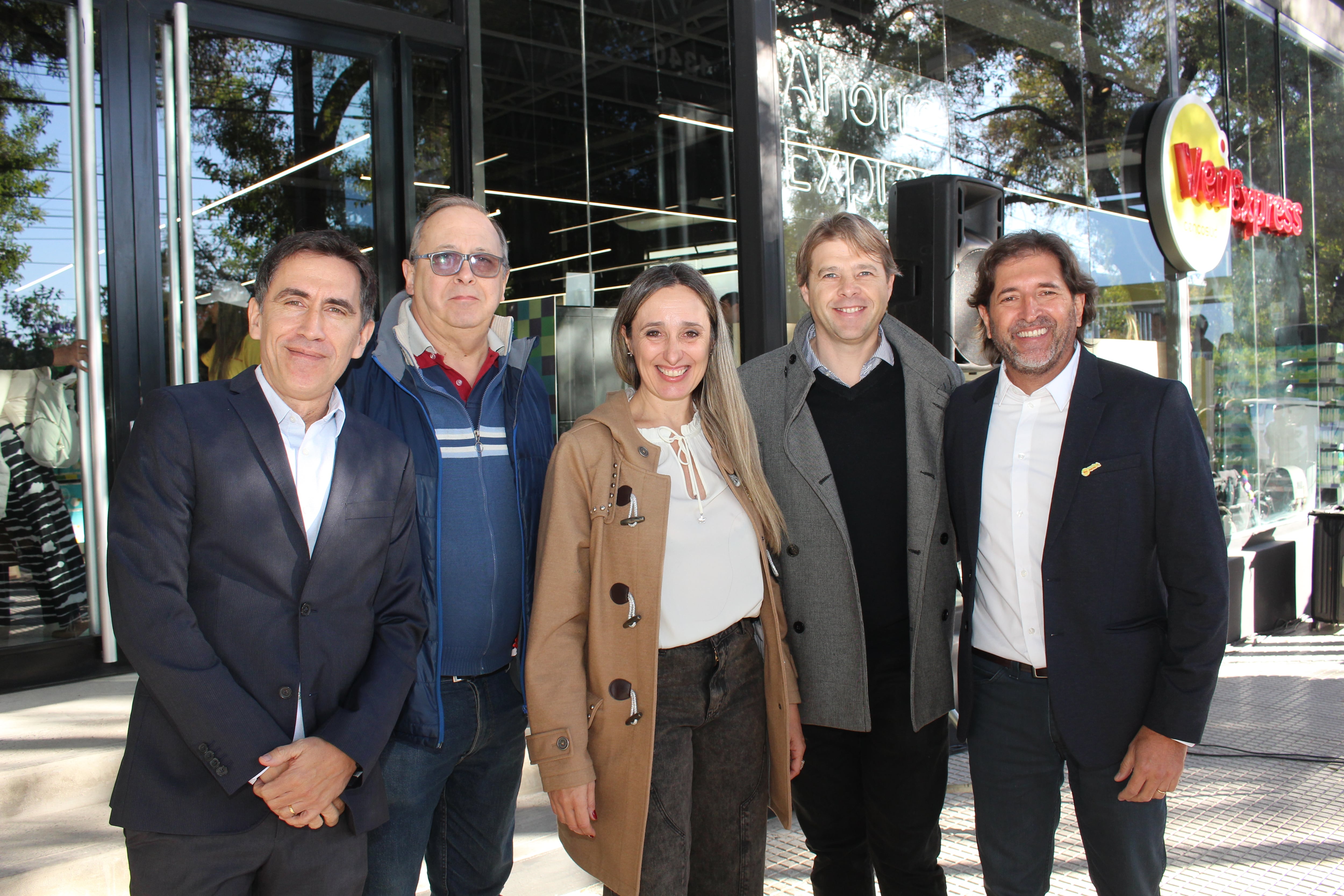 Diego Salcedo, Marcelo Álvarez, Hebe Bayona, Alejandro Chocron y Carlos Matocq.