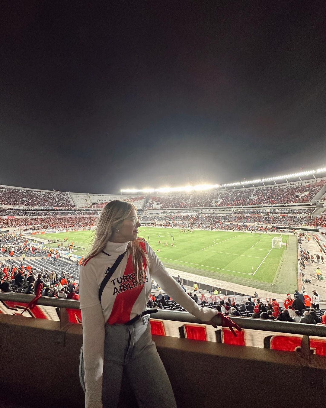 Nati Jota, en el Monumental este martes