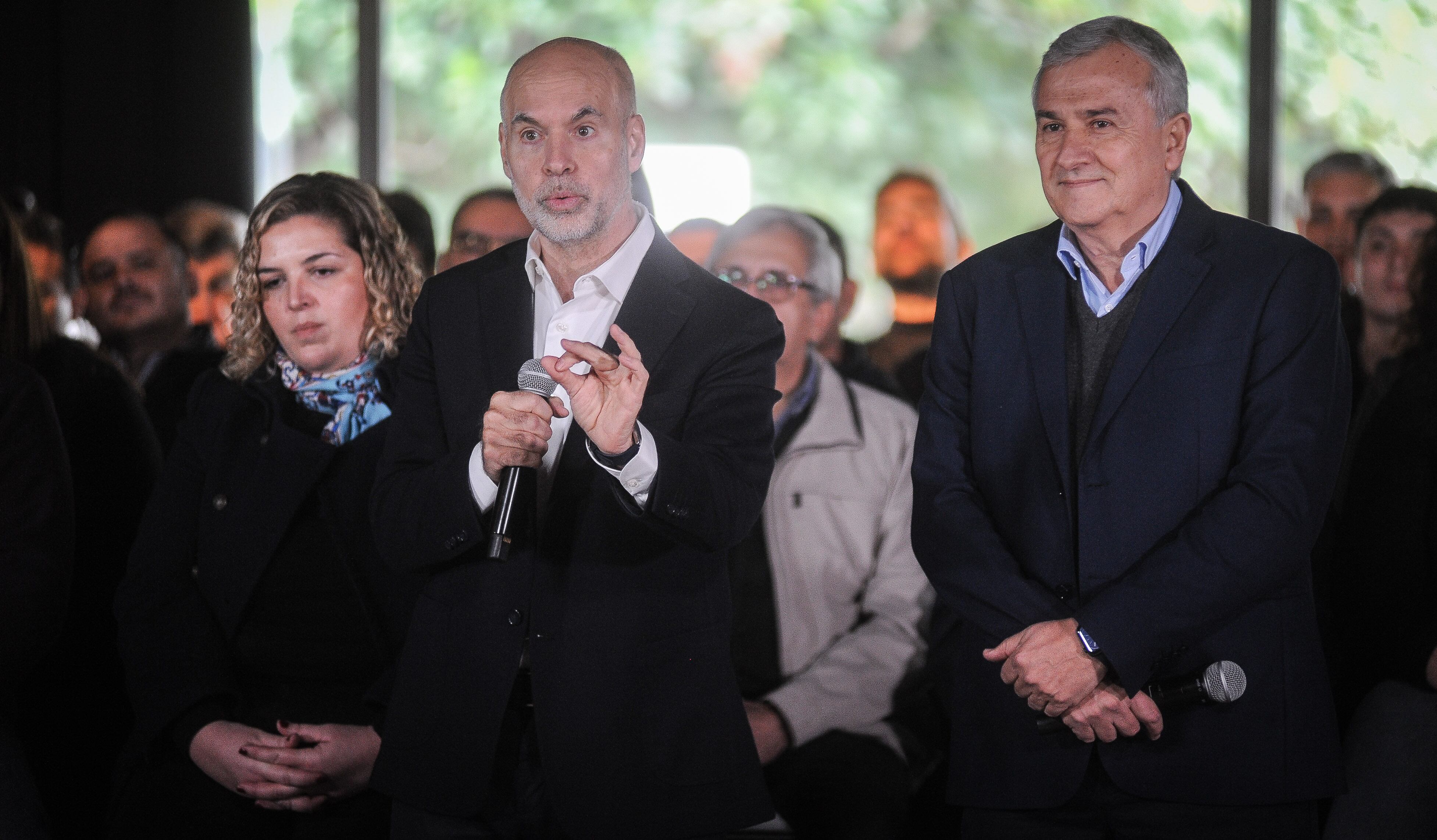 Horacio Rodriguez Larreta
Geraro Morales 
Foto Federico Lopez Claro