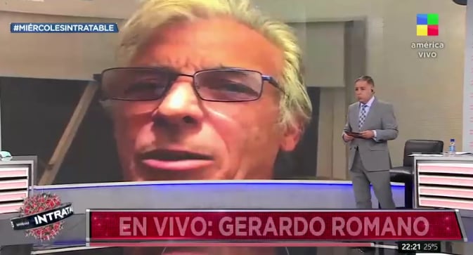 Cruce de Fabián Doman y Gerardo Romano, en Intratables