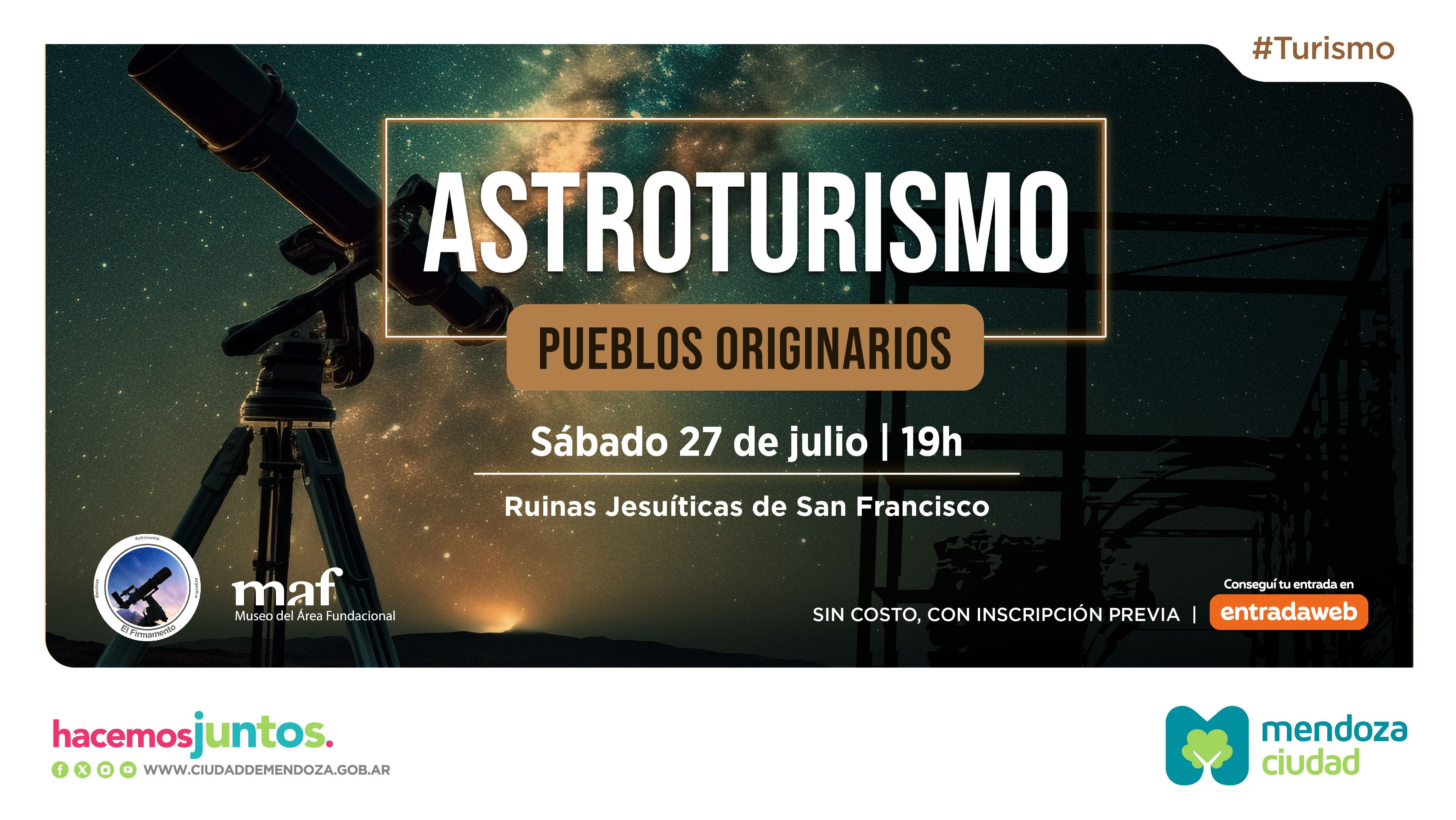 En julio, la Ciudad te invita a Astroturismo sobre Pueblos Originarios