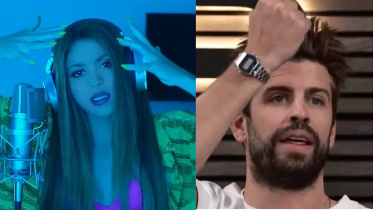 Piqué se burla de Shakira con un reloj Casio