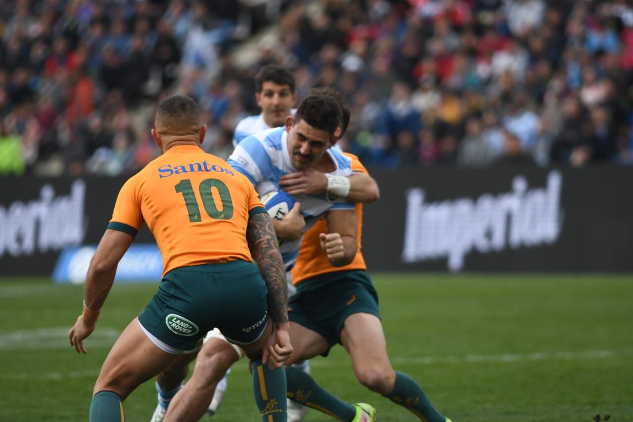 Rugby Championship: Los Pumas juegan con los Wallabies en el estadio Malvinas Argentinas. / José Gutiérrez (Los Andes).