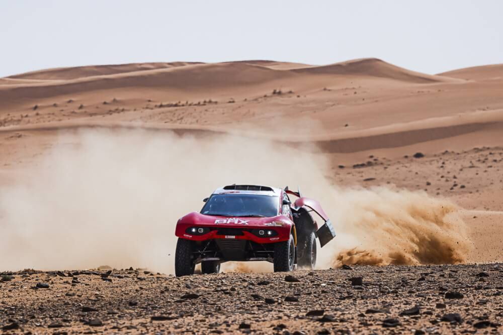 Loeb le recortó cinco minutos a Al-Attyah en la general.