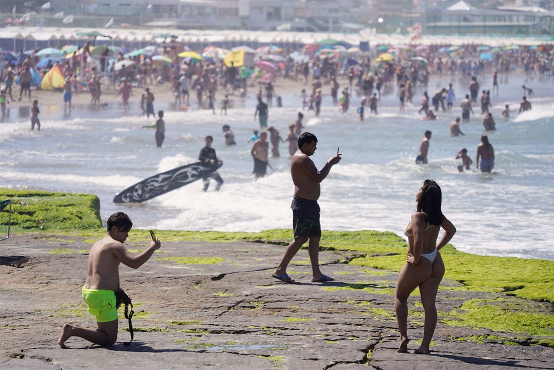 Las fotos del verano en Mar del Plata