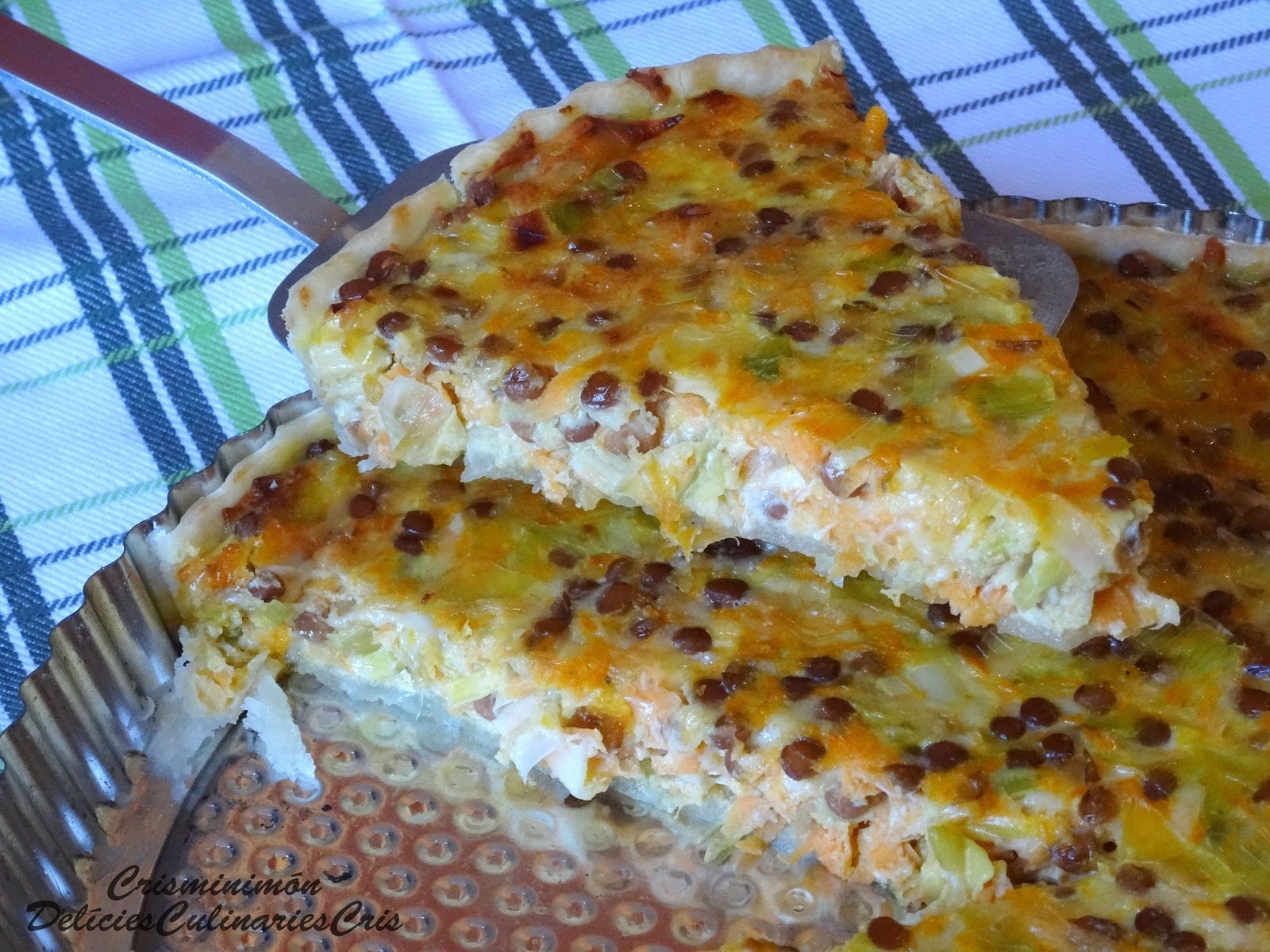 La curiosa receta para hacer tarta de lentejas