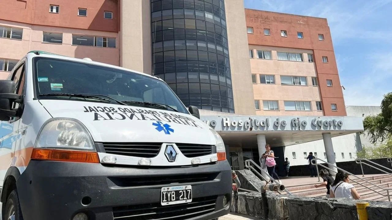 El menor fue trasladado al hospital de Río Cuarto, donde constataron el deceso. Foto: Laboulaye Info