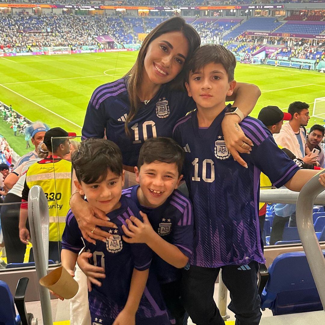 Paulo Londra y los hijos de Lionel Messi predijeron el resultado del partido.