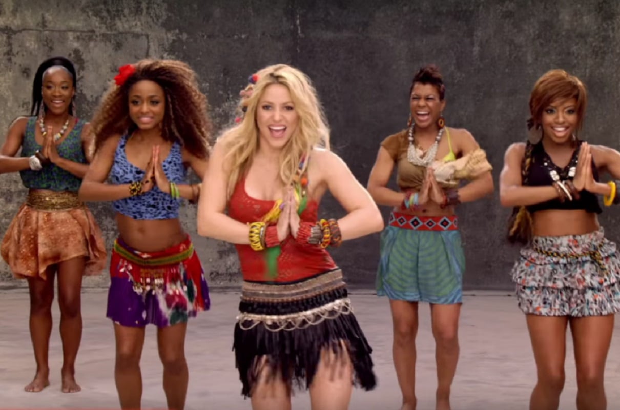 Shakira y su "Waka Waka", la canción oficial del mundial Sudáfrica 2010