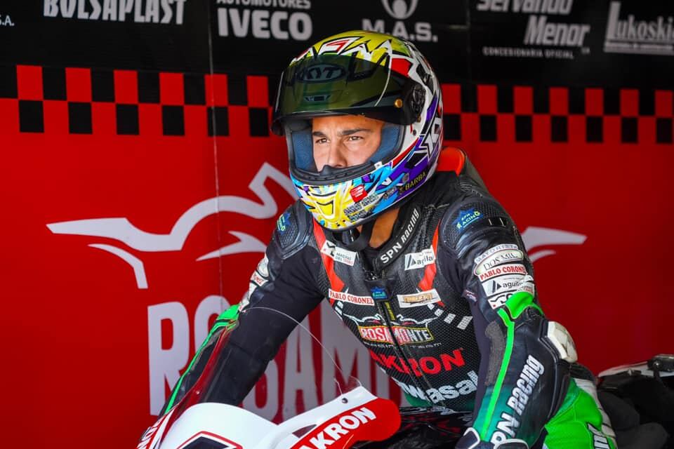 Ribodino feliz por la nominación al Olimpia de Motociclismo