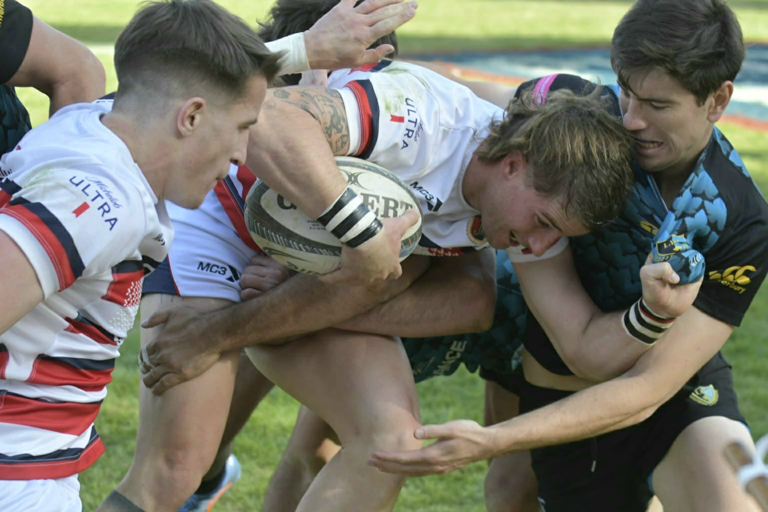 Marista Rugby Club campeón del Top 8 Cuyano al derrotar por 70-14 a Liceo. Final histórica. / Orlando Pelichotti (Los Andes).