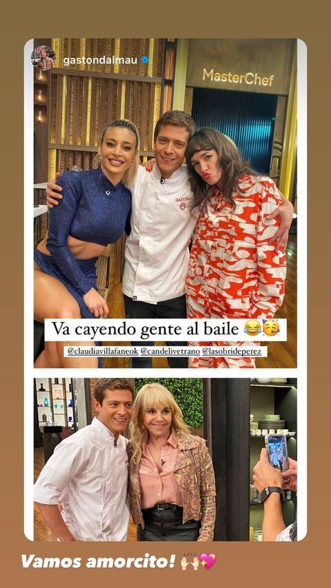 Las divertidas historias que subió Cande Vetrano a su Instagram durante la final de Masterchef Celebrity 2