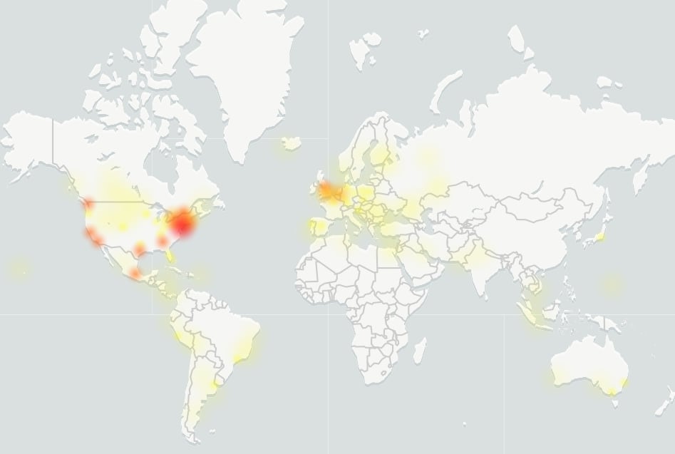 Youtube dejó de funcionar en las principales ciudades de occidente.