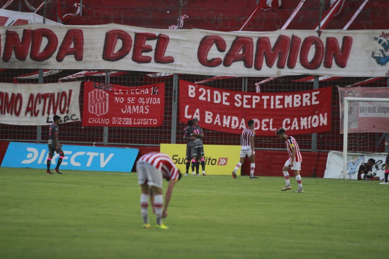 El Lobo se trajo un buen punto de Tucumán. / Prensa Gimnasia