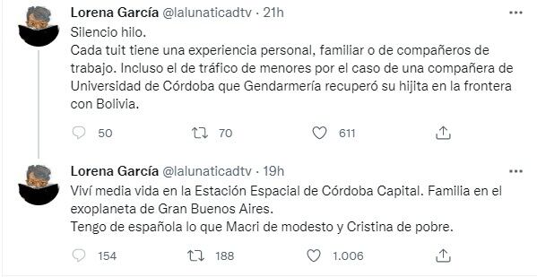 Una argentina que vive en España dedicó un hilo a la inseguridad y le llovieron las críticas por "exagerada" (Twitter)