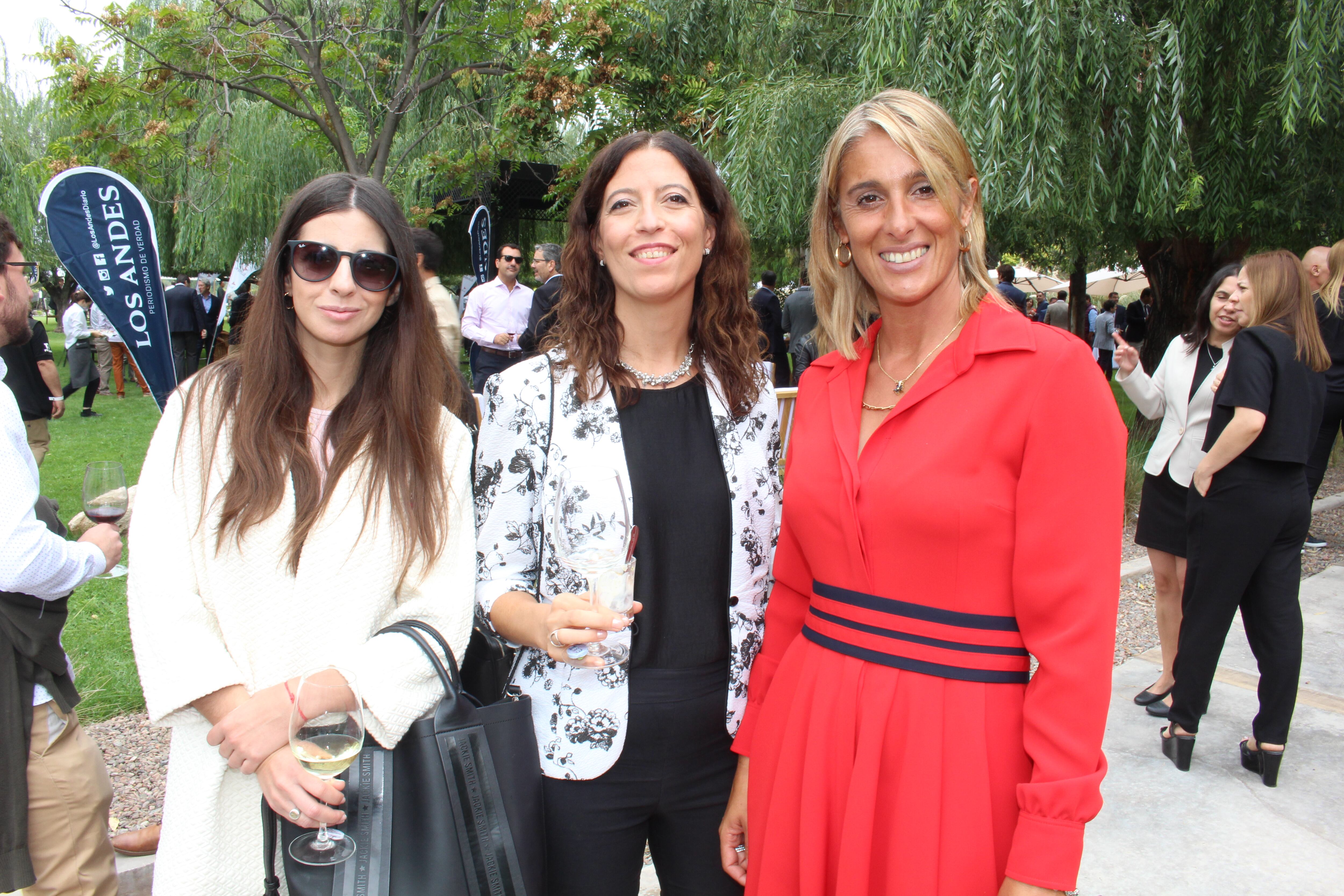 Magdalena Pesce, Mariana Gimenez y Jimena Brenot.