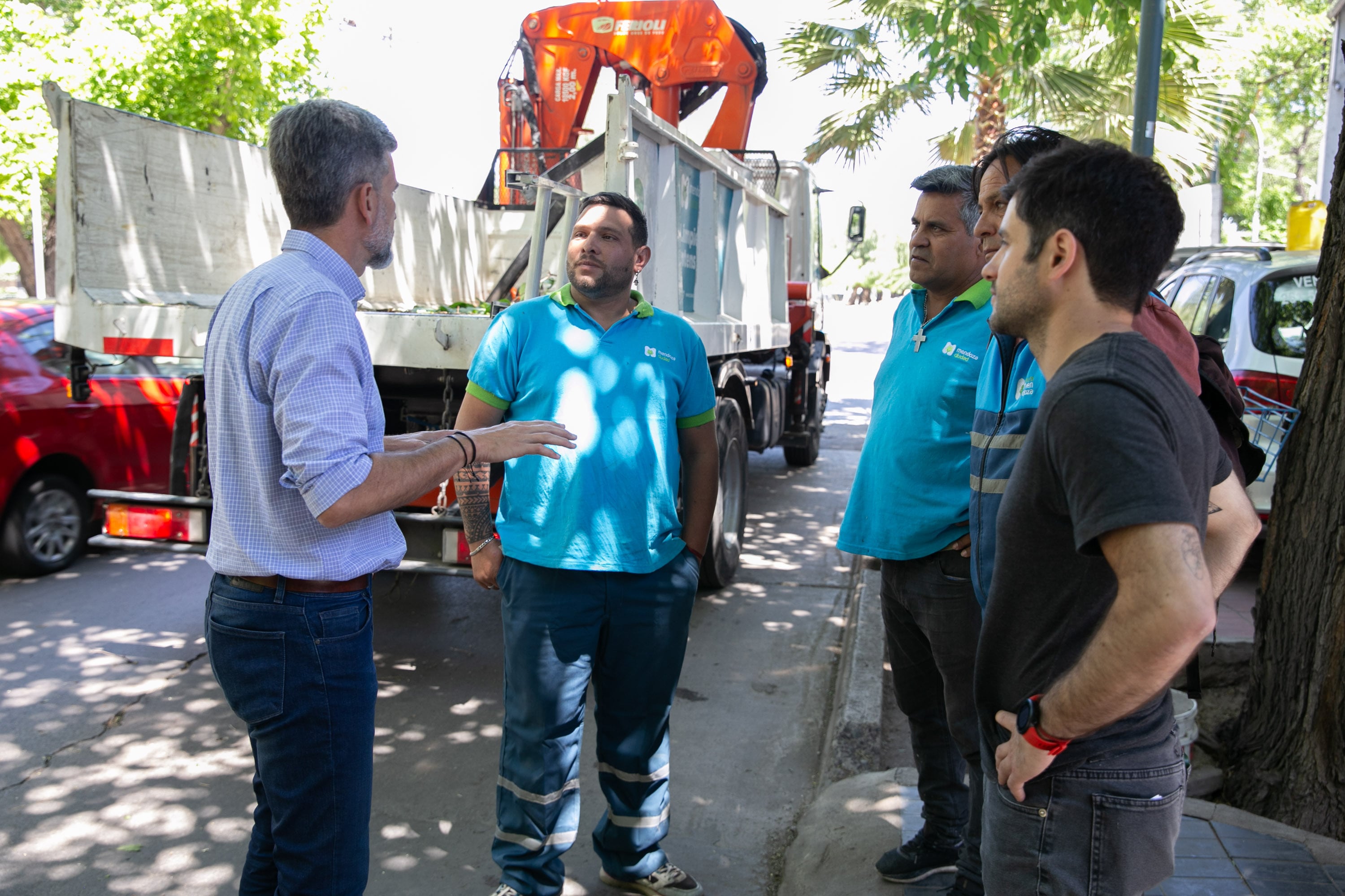 Ulpiano Suarez recorrió los operativos 360 en la Cuarta Sección Este