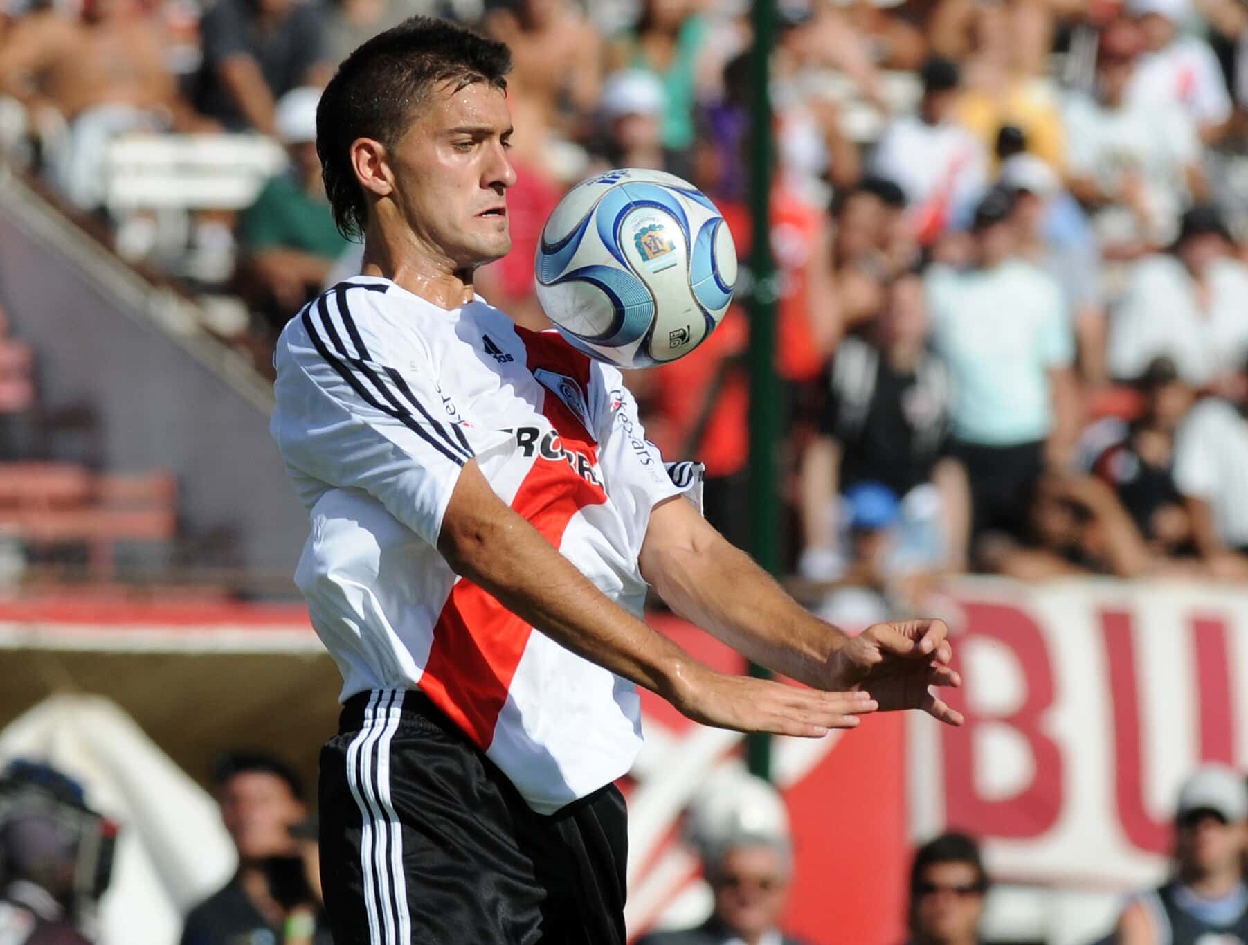 Nico Sánchez en su paso por River