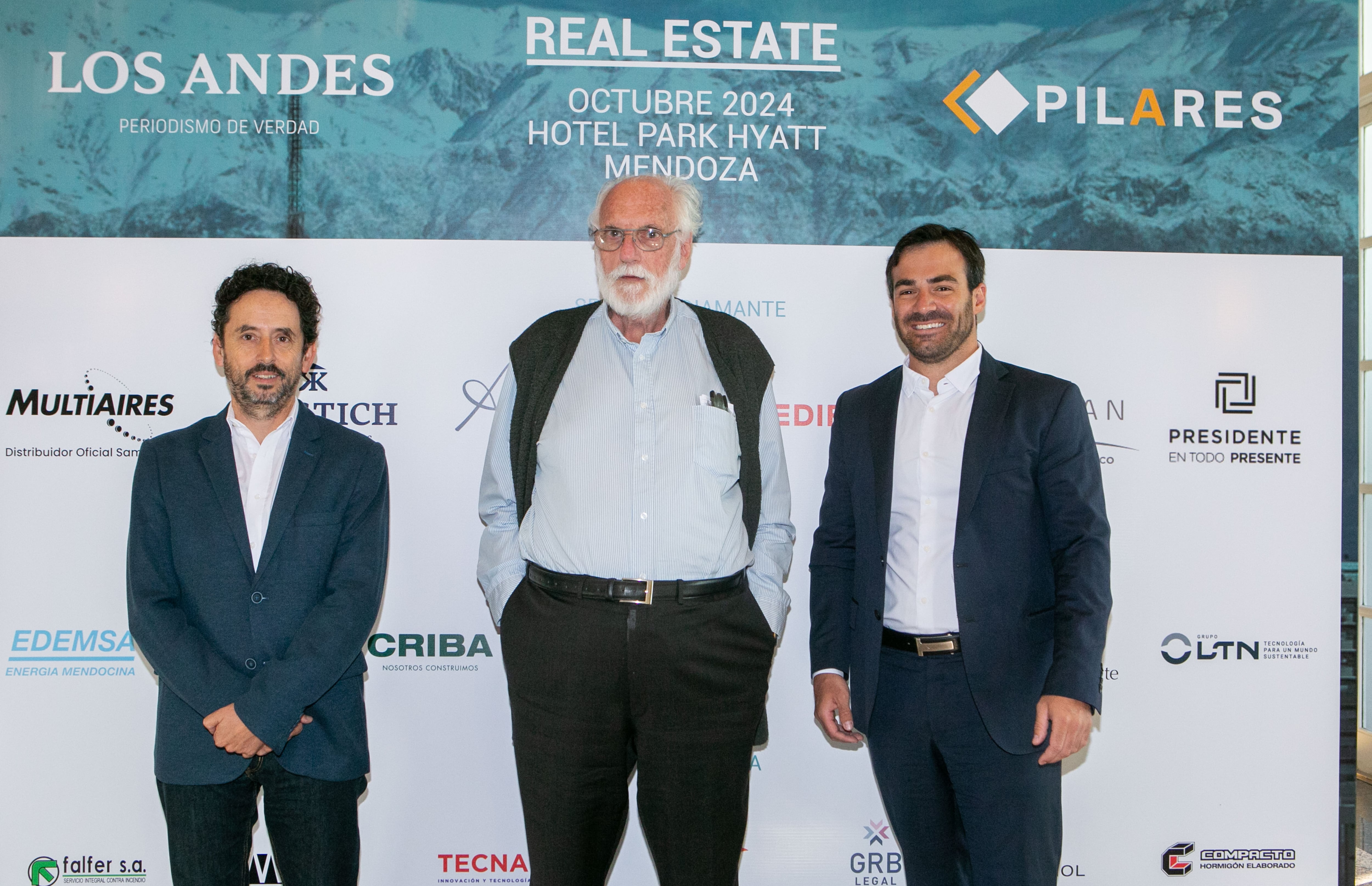 Pablo Dellazoppa, Juan Carlos de Pablo y Joaquín Barbera. Fotos: Gentileza.