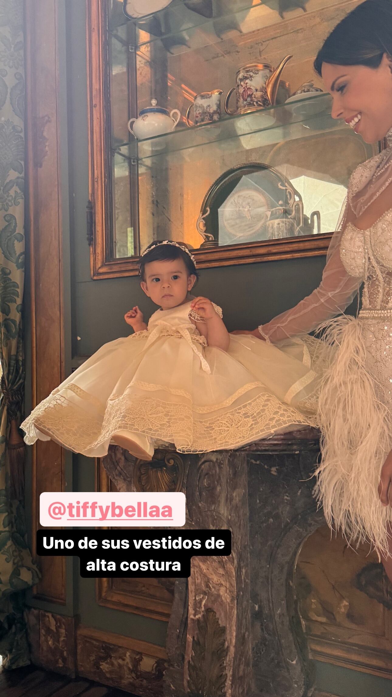 El extravagante cumpleaños de la hija de Barby Franco y Fernando Burlando. Gentileza Instagram.