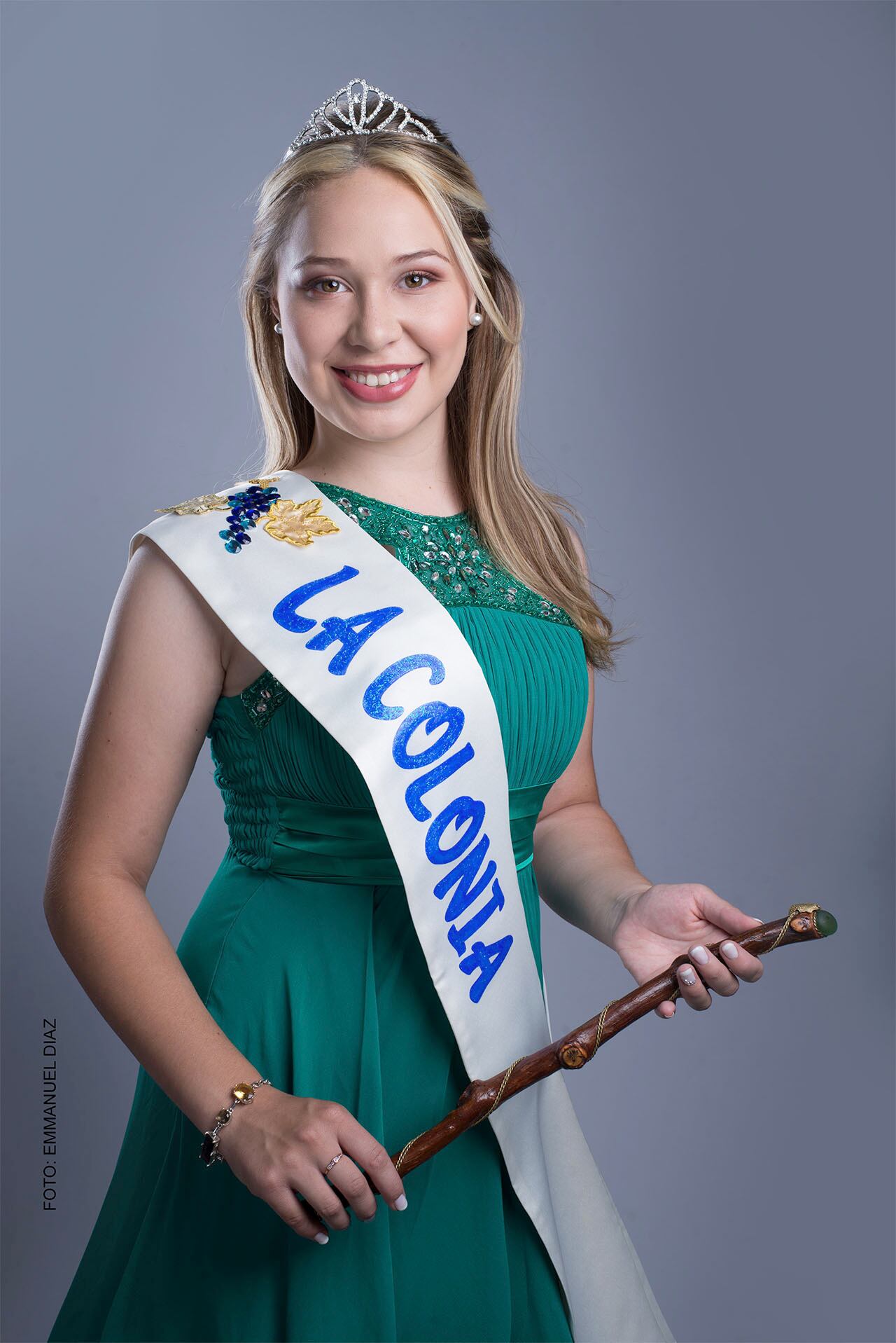 Reinas distritales de Junín.
Representante de La Colonia: Carolina Andrada