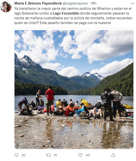 Polémica por la expedición K en Lago Escondido: lugareños hablan de una "provocación"