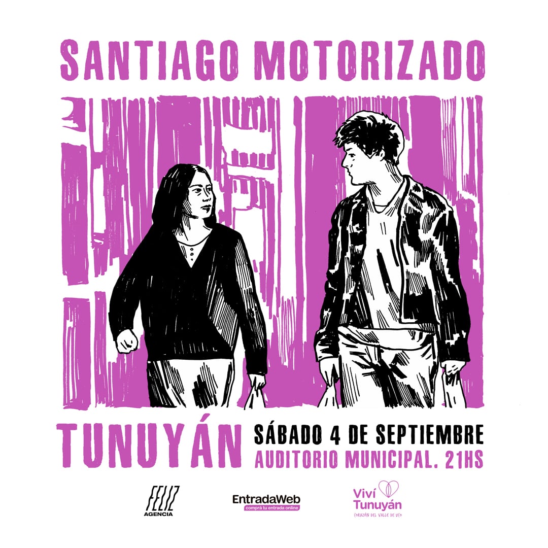 Poster de la gira por Mendoza.