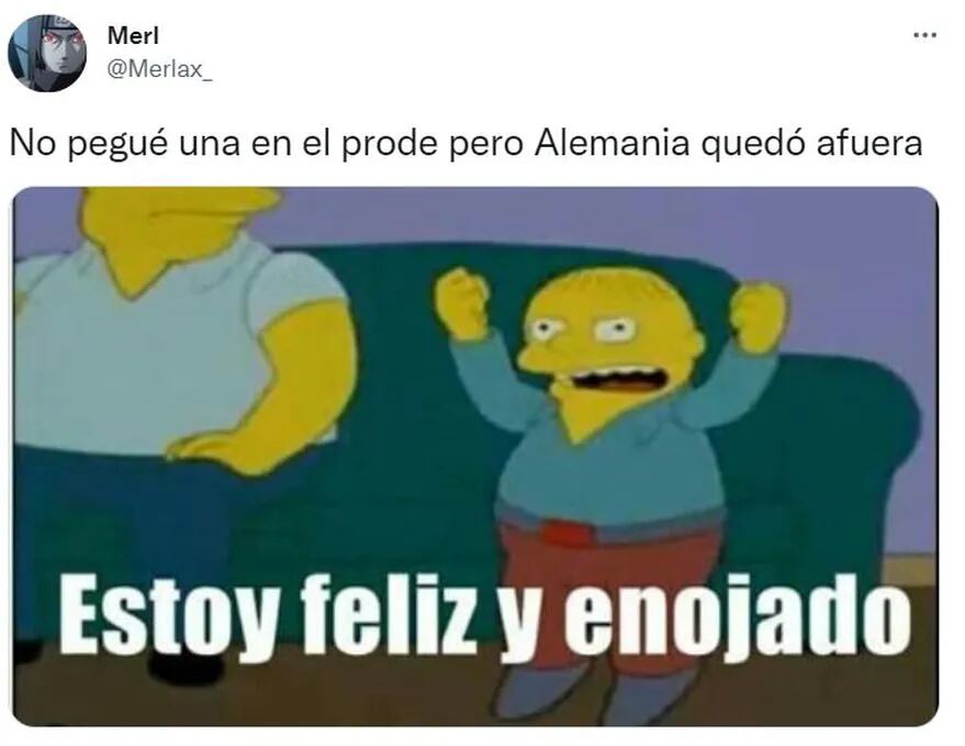 Los memes de la eliminación de Alemania. Foto: Web