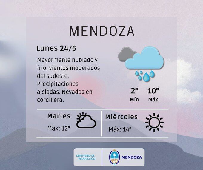 El pronóstico para la jornada de mañana. Captura: X / @ContingenciasDA