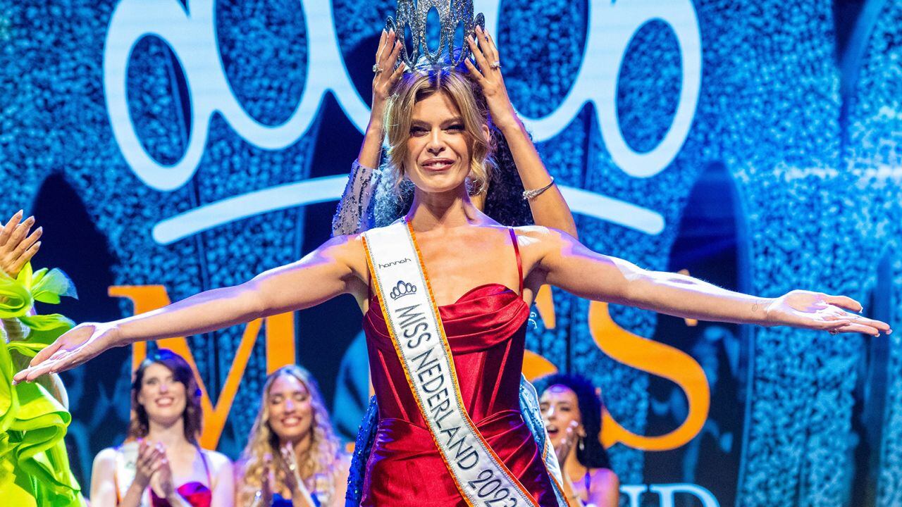 La neerlandesa es la primera mujer trans en ser elegida como Miss Países Bajos.