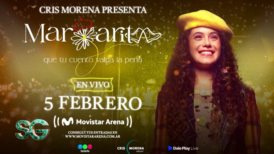 Margarita en el Movistar Arena.