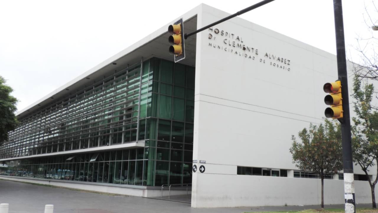 El Hospital de Emergencias Clemente Álvarez (Heca) en Rosario